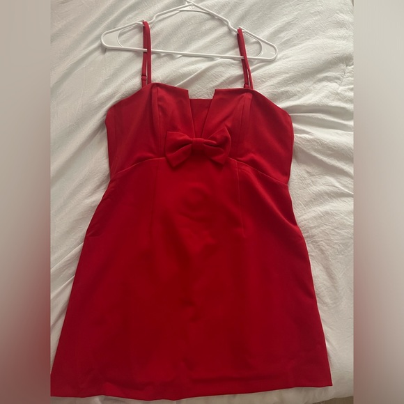 French Connection Whisper Bow Strappy Dress NWOT - Picture 2 of 2